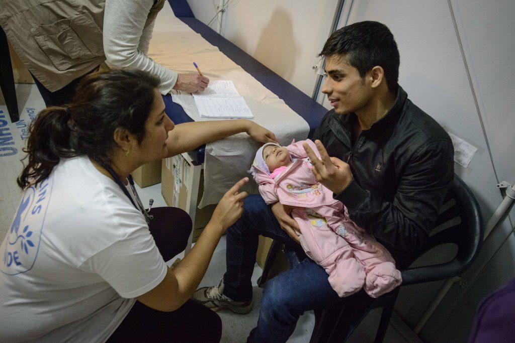 Our volunteer doctor Aaminah in Greece Our volunteer doctor Aaminah in Greece